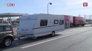 Sådan vejer politiet din campingvogn - tips fra Dansk Camping Union