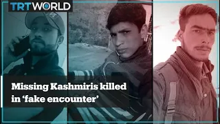 Did the Indian army kill Kashmiri civilians in a staged operation?