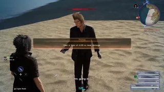 Gladio is a bad influence on Ignis