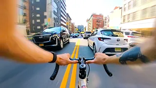 Chill bike ride around Manhattan NYC - POV Fixed Gear - SoHo, Midtown