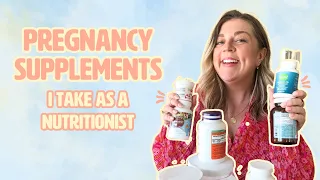 Best SUPPLEMENTS for a Healthy Pregnancy | What a Nutritionist Takes, Best Prenatal Vitamins