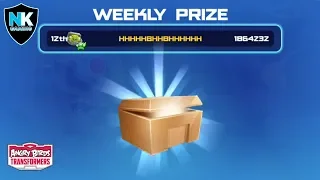 Angry Birds Transformers - Challenge Run Rewards