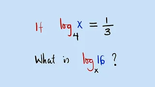 Olympiad Mathematics Question | Logarithmic Equation