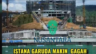 IKN TERKINI ‼️UPDATE ISTANA PRESIDEN & LAPANGAN UPACARA MAKIN TINGGI SAYAP GARUDA IBU KOTA NUSANTARA