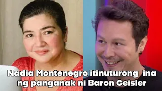 Nadia Montenegro ITINUTURO bilang ina ng panganay na anak ni Baron Geisler