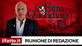 La riunione di redazione in diretta streaming