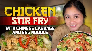 Unveiling the Ultimate Chicken Stir Fry Recipe with chinese cabbage and egg noodle