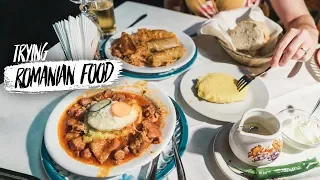 Romanian FOOD TOUR - 7 Dishes You HAVE to Try in Transylvania! 🍽