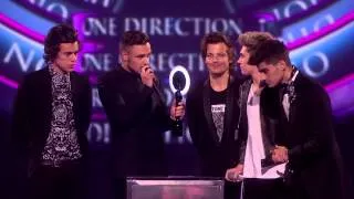 One Direction win British Video of the Year | BRITs Acceptance Speeches