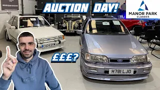 I ATTEND A CLASSIC CAR AUCTION IN CHESHIRE! *MANOR PARK CLASSICS*