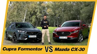 Mazda CX-30 o Cupra Formentor 🤔✅ ¿Cuál elegir? - Comparativa en español | HolyCars TV