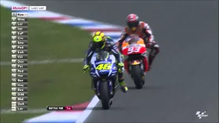 MOTOGP ASSEN NETHERLANDS 27 JUNE 2015 | VALENTINO ROSSI VS MARQUEZ DRAMATIC TAKES