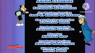 El chavo animado creditos en Sony Junior (17 de Marzo del 2011)