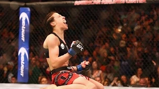 UFC 185: Joanna Jedrzejczyk Octagon Interview