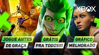 NOVOS GRÁFICOS, NOVO JOGO GRÁTIS PRA TODOS AMANHÃ e JOGUE GRÁTIS ANTES do LANÇAMENTO no +XBOX NEWS!