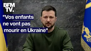 L'interview de Volodymyr Zelensky à BFMTV en intégralité