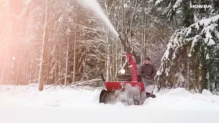 Honda Snowfighter- den råeste av våre snøfresere!