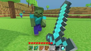 MINECRAFT COM FÍSICA REALISTA!