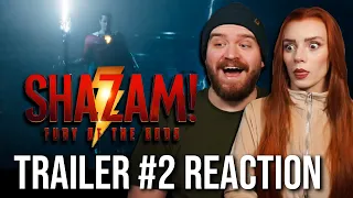 Will Audiences Show Up For Shazam?!? |  Fury Of The Gods Trailer #2 Reaction! | DCEU?