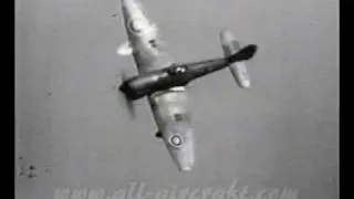 Hawker Typhoon in action