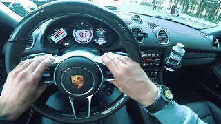 PORSCHE 718 Boxster GTS 365 л с - Тест драйв