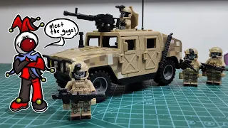 LEGO Compatible Military Elite Force and APV Build.