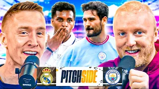 REAL MADRID 1-1 MAN CITY ft. Ben Black | Pitch Side LIVE!