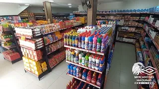 Montagem completa de Mercado de bairro