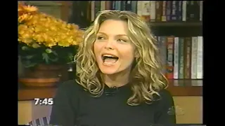 Michelle Pfeiffer on the Today Show