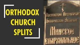 Russian orthodox church splits over Ukraine