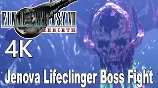 Final Fantasy 7 Rebirth Jenova Lifeclinger Boss Fight 4K