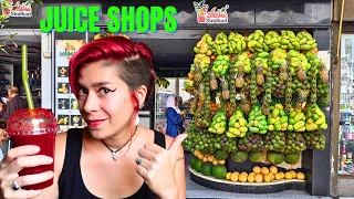 FRESH and Delicious CHEAP Juice Shops in Egypt 🍉🍌🍓🥝  عصائر فريش في مصر