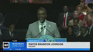 Mayor Brandon Johnson delivers inaugural address