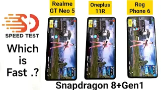 Oneplus 11r vs Realme GT Neo 5 vs Rog Phone 6 Antutu Test Shocking Results 😱🔥🔥🔥