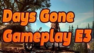 Days Gone GAMEPLAY (2016)