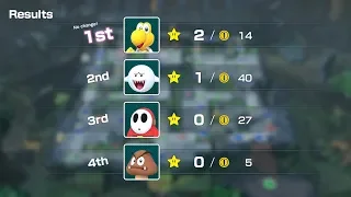 Super Mario Party #47 Whomp's Domino Ruins Koopa Troopa vs Boo vs Shy Guy vs Goomba