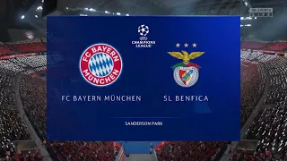 FIFA 22 BAYERN MUNICH VS BENFICA CHAMPIONS LEAGUE PREDICTION