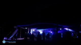 Puzzle effect underground Psytrance rave in Israel