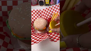 Slime Baking Kit-Cheese Burger & Fries #slime #asmr