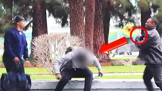 Ultimate Pranks in the HOOD That GONE WRONG Compilation 2017!