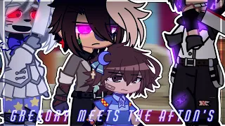 Gregory Meets the Afton's [+ Vanny] // FNaF GC // SB & Afton's // (Kind of Cringe💀) //