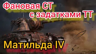 Матильда IV обзор в wot Blitz 2022 стоит ли покупать за 2000 золота? | WOT-GSN