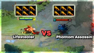 Lifestealer vs Phantom Assassin with 6x MKB | Level 30 Dota 2 | Who Will Win?