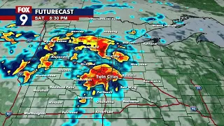 MN weather: Showers, storms for Saturday night