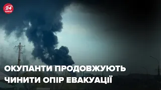 На Азовсталі пожежа після атаки окупантів