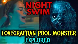 Night Swim's Lovecraftian Pool Monster Origins - Night Swim (2024) Ending Explained + Pool Monster!