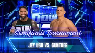 FULL MATCH - Jey Uso vs. Gunther - Semifinals Match for King of the Ring Tournament