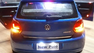 1:18 LED Tuning Car VW Polo Modellbau DDR 136