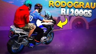 GTA V - VIDA REAL | TESTEI MINHA NOVA MOTO NA RUA DO GRAU.  #893