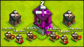 НАКОНЕЦ-ТО ПОЛУЧИЛ 7 РАБОЧЕГО В CLASH OF CLANS!? 14 РАТУША СОС